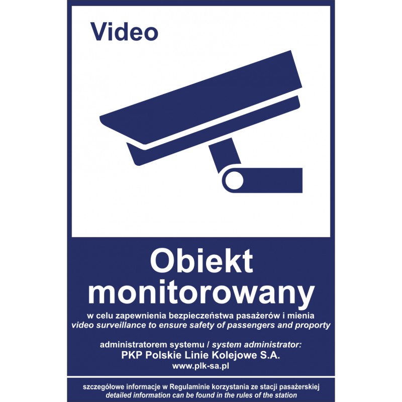 Tablica - obiekt monitorowany PKP
